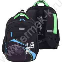 Рюкзак школьный 37x28x16см "Next Level Football" /2отд., 2перед.карм., 2бок.карм., эргоном. спин NEW | Фото 3
