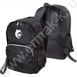 Рюкзак подростковый 42x31x20см "Kitty in the hood" /1отд., 2перед. карман, 2бок. кармана /черный NEW | Фото 2