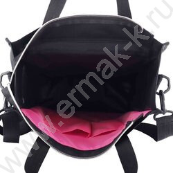 Сумка д/доп.занятий "MooreCafe" 36*31*13см /плотный полиэстер, с 2-мя ручками и ремнем, черная NEW | Фото 3