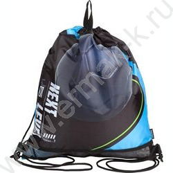 Сумка д/обуви 40*47см  водооттал. полиэстер, на верев. завязке, петля /черный "Next Level Footba NEW | Фото 1