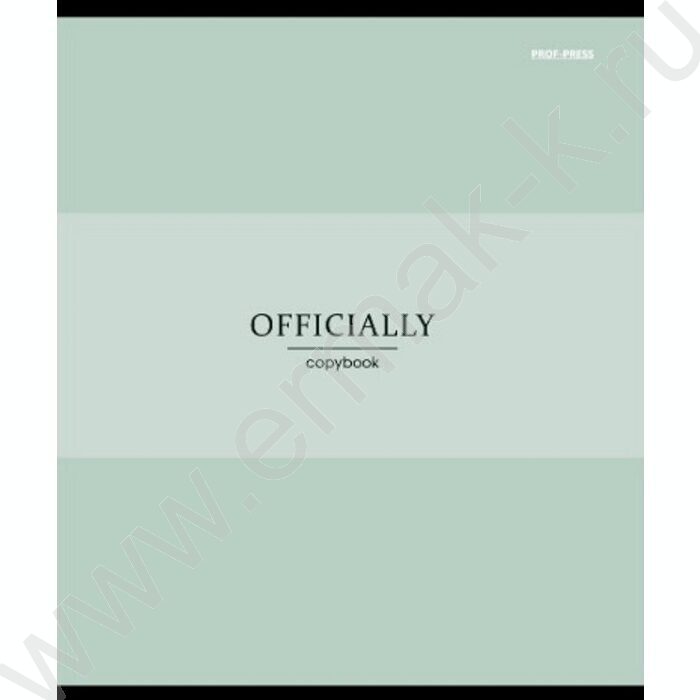 Тетрадь  48л клетка "Officially" ассорти | Фото 6