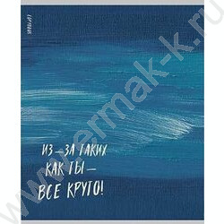 Тетрадь  48л клетка "Вдохновляющие надписи" ассорти NEW | Фото 2