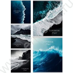 Тетрадь  48л клетка "Морские виды" ассорти NEW | Фото 1