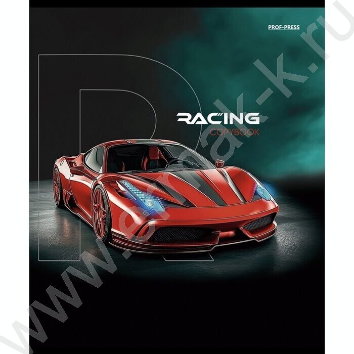 Тетрадь  48л клетка "Разные автомобили-16" ассорти | Фото 6