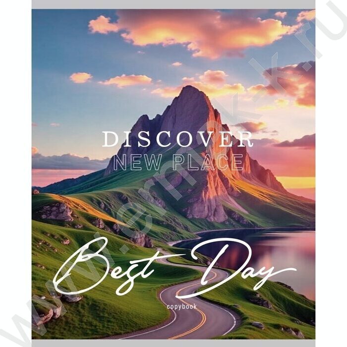 Тетрадь  48л клетка "Виды природы-10" ассорти | Фото 5