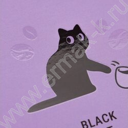 Тетрадь  48л клетка "Black cat" /мат.лам.,выб.лак./ ассорти NEW | Фото 8