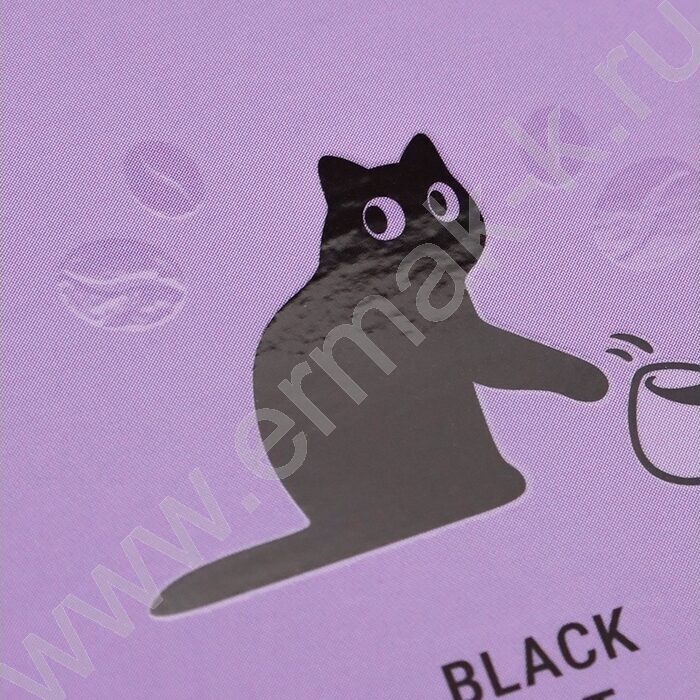 Тетрадь  48л клетка "Black cat" /мат.лам.,выб.лак./ ассорти | Фото 8