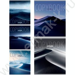 Тетрадь  48л клетка "Дюна-2" /мат.лам.,выб.лак./ ассорти NEW | Фото 1