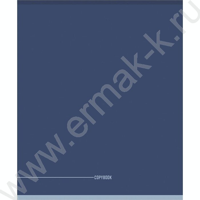 Тетрадь  48л клетка "Минимализм в синих тонах" /софт-тач/ ассорти | Фото 6