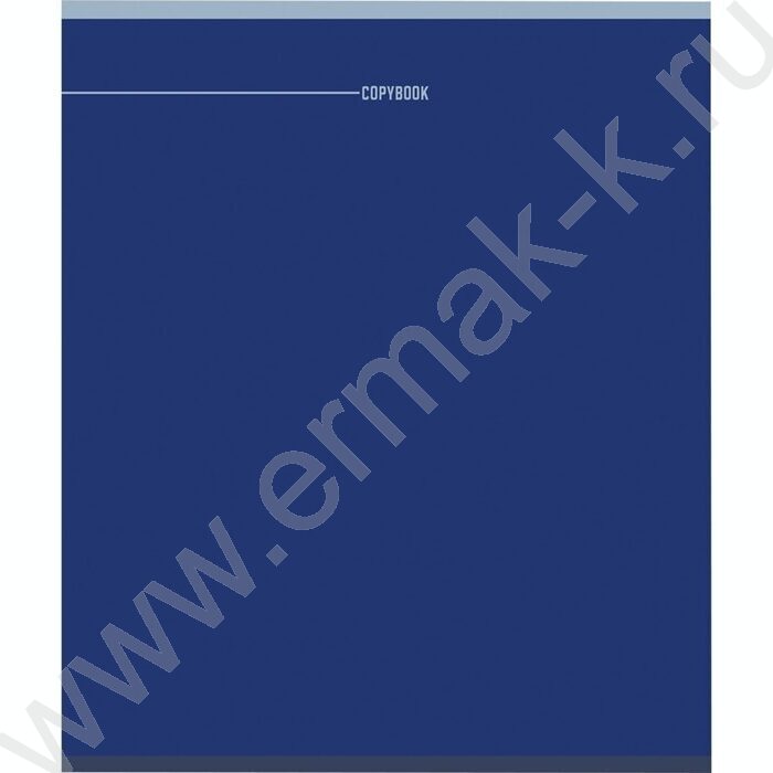 Тетрадь  48л клетка "Минимализм в синих тонах" /софт-тач/ ассорти | Фото 7