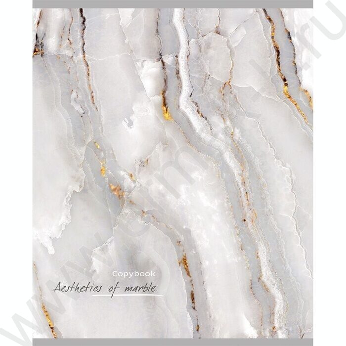 Тетрадь  96л клетка "Разный мрамор" /лен/ ассорти | Фото 5