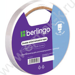 Скотч двустор.вспененный белый 12*10 NEW | Фото 1