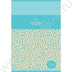 Тетрадь  48л А4 клетка "RISOTTO" /тиснение/ ассорти NEW | Фото 2