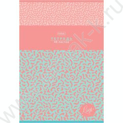 Тетрадь  48л А4 клетка "RISOTTO" /тиснение/ ассорти NEW | Фото 3