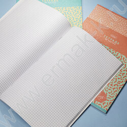 Тетрадь  48л А4 клетка "RISOTTO" /тиснение/ ассорти NEW | Фото 6