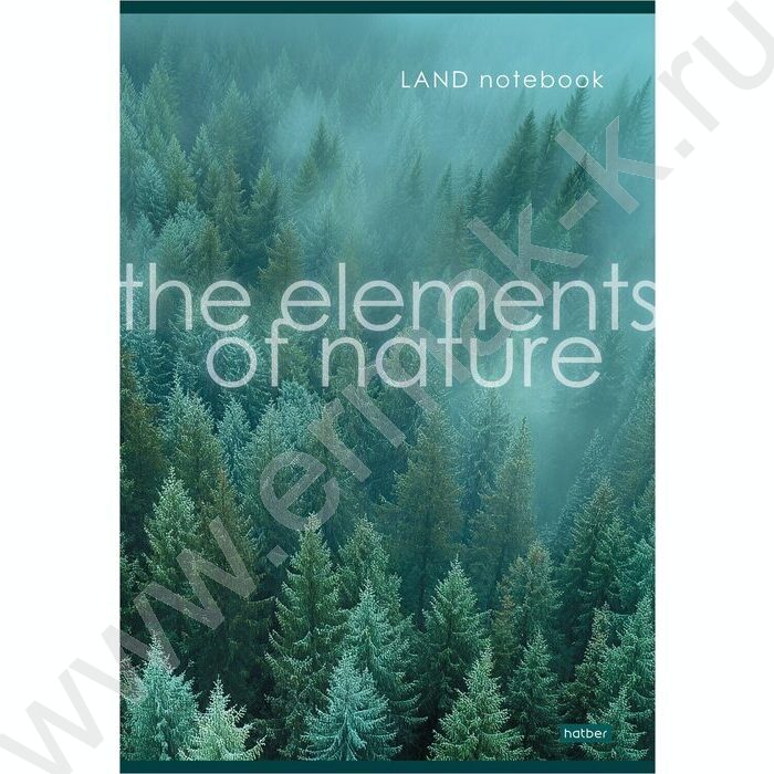 Тетрадь  48л А4 линейка "The elements of nature" /глянц. ламин./ ассорти | Фото 4