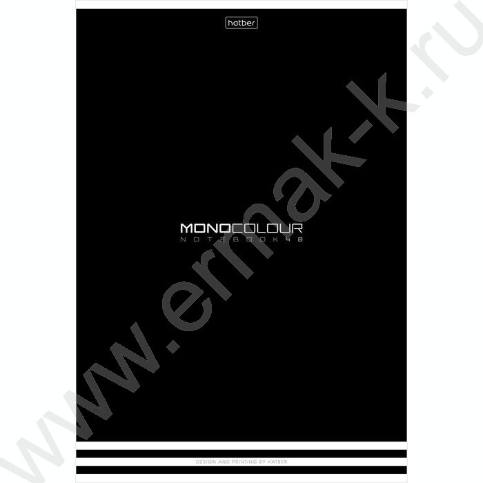 Тетрадь  48л А4 линейка "MONOCOLOUR" /мат ламин,тиснение/ ассорти | Фото 2