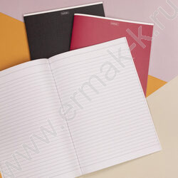 Тетрадь  48л А4 линейка "MONOCOLOUR" /мат ламин,тиснение/ ассорти NEW | Фото 5