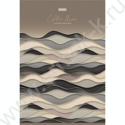 Тетрадь  96л А4 линейка "Кофейный муар" /мат ламин,тиснение/ ассорти NEW | Фото 4