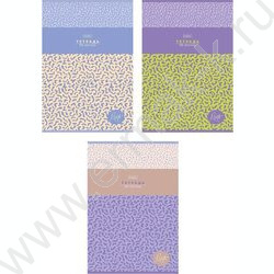 Тетрадь  96л А4 линейка "RISOTTO" /мат ламин,тиснение/ ассорти NEW | Фото 1