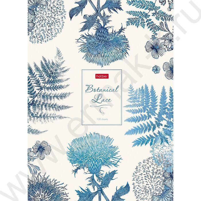 Бизнес-блокнот 120л А4 5-цв.блок "Botanical Lace" | Фото 1