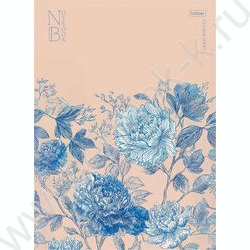 Бизнес-блокнот 160л А4 5-цв.блок "Королевские пионы" NEW | Фото 1