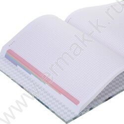 Бизнес-блокнот  80л А4 5-цв.блок "Флоранс" NEW | Фото 3