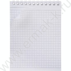 Блокнот  40л А6 спираль бумвинил "METALLIC Черный" NEW | Фото 3