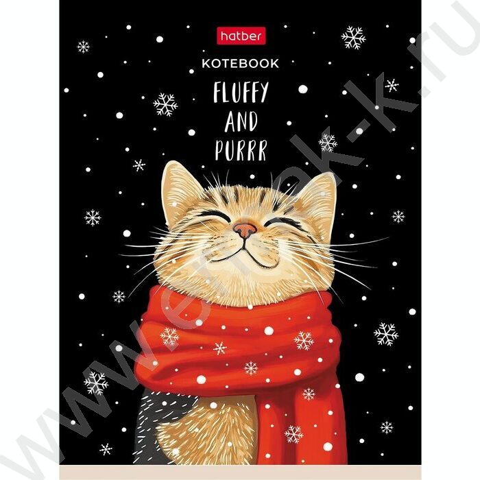 Зап. книжка  32л А6 "Котэ" клетка,мат.ламин.,ассорти | Фото 6