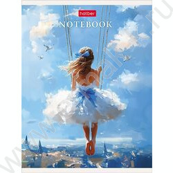 Зап. книжка  32л А6 "Прекрасные незнакомки" клетка,мат.ламин.,ассорти NEW | Фото 3