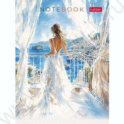 Зап. книжка  32л А6 "Прекрасные незнакомки" клетка,мат.ламин.,ассорти NEW | Фото 4