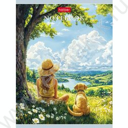 Зап. книжка  32л А6 "Прекрасные незнакомки" клетка,мат.ламин.,ассорти NEW | Фото 8