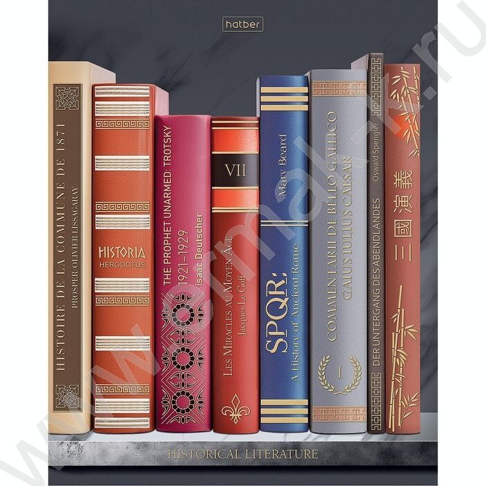 Тетрадь  48л клетка "Золотые страницы" /3D фольга/ламинац.Soft-touch/5видов | Фото 3