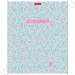 Тетрадь  48л клетка/пластик обл. "LOVE IS...." ассорти NEW | Фото 6