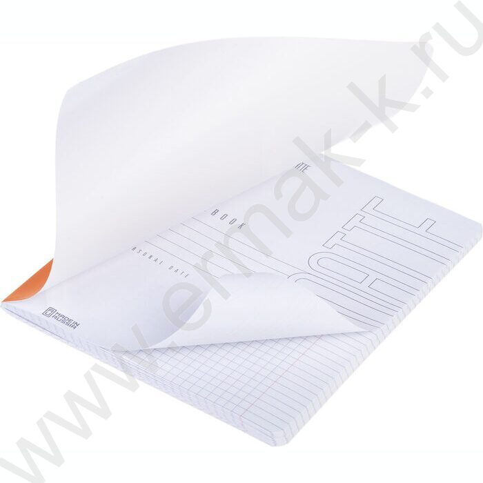 Тетрадь  96л клетка "Шафран" /ламинац.SOFT-TOUCH/ | Фото 2