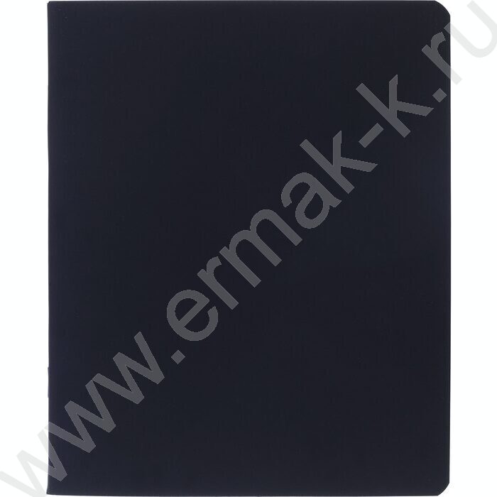 Тетрадь  96л клетка "Черный бархат" /ламинац.SOFT-TOUCH/ | Фото 1