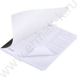 Тетрадь  96л клетка "Черный бархат" /ламинац.SOFT-TOUCH/ NEW | Фото 2