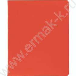 Тетрадь  96л клетка "Красный шелк" /ламинац.SOFT-TOUCH/ NEW | Фото 1