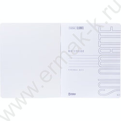 Тетрадь  96л клетка "Красный шелк" /ламинац.SOFT-TOUCH/ NEW | Фото 3