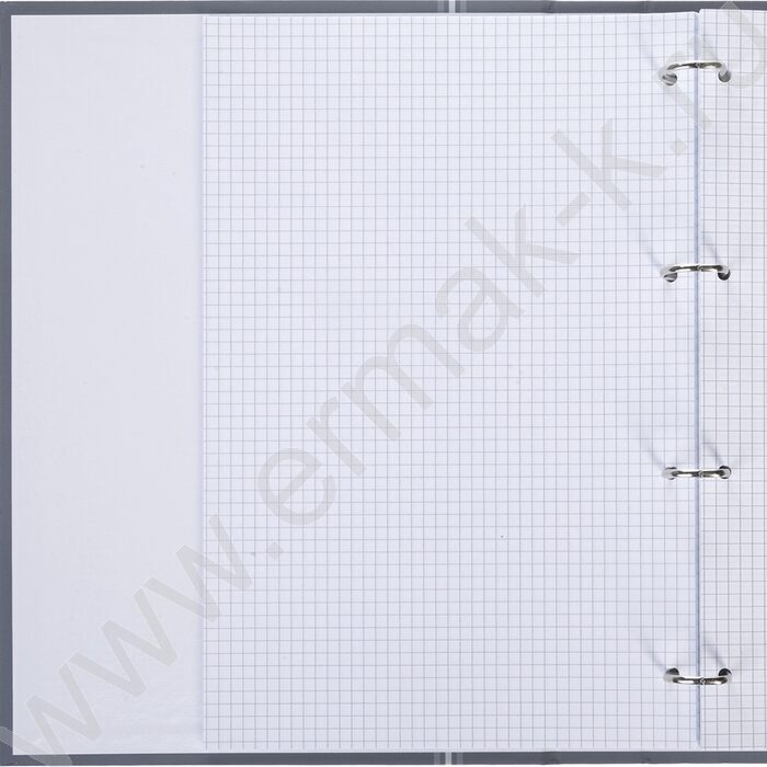 Тетрадь  80л А4 клетка/кольца ламинация Soft-touch/  "NEWtone PASTEL Серый агат" | Фото 2