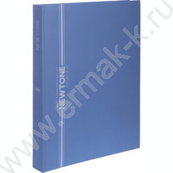 Тетрадь  80л А4 клетка/кольца ламинация Soft-touch/  "NEWtone PASTEL Чернильное небо" NEW | Фото 1