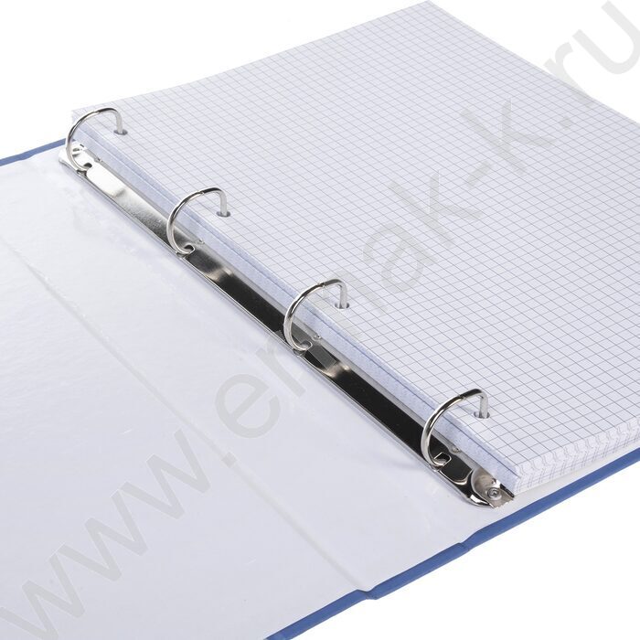 Тетрадь  80л А4 клетка/кольца ламинация Soft-touch/  "NEWtone PASTEL Чернильное небо" | Фото 3