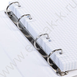 Тетрадь  80л А5 клетка/кольца /ламинация Soft-touch/  "NEWtone PASTEL Розовый кварц" NEW | Фото 3