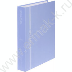 Тетрадь  80л А5 клетка/кольца /ламинация Soft-touch/  "NEWtone PASTEL Голубая дымка" NEW | Фото 1