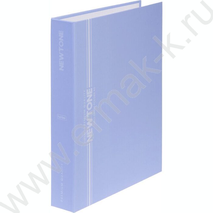 Тетрадь  80л А5 клетка/кольца /ламинация Soft-touch/  "NEWtone PASTEL Голубая дымка" | Фото 1