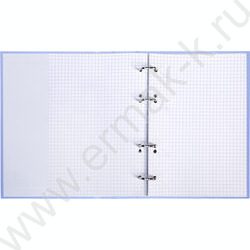 Тетрадь  80л А5 клетка/кольца /ламинация Soft-touch/  "NEWtone PASTEL Голубая дымка" NEW | Фото 2