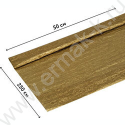 Бумага креповая 50*250см Золотая 22г/м2 NEW | Фото 3