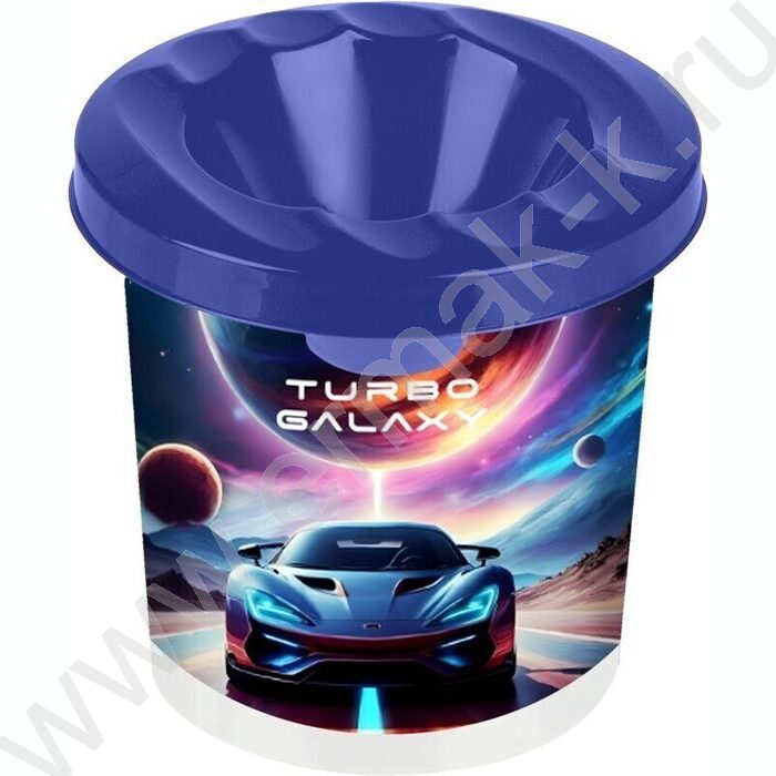 Стакан - непроливайка "Turbo Galaxy" /с дизайном | Фото 1