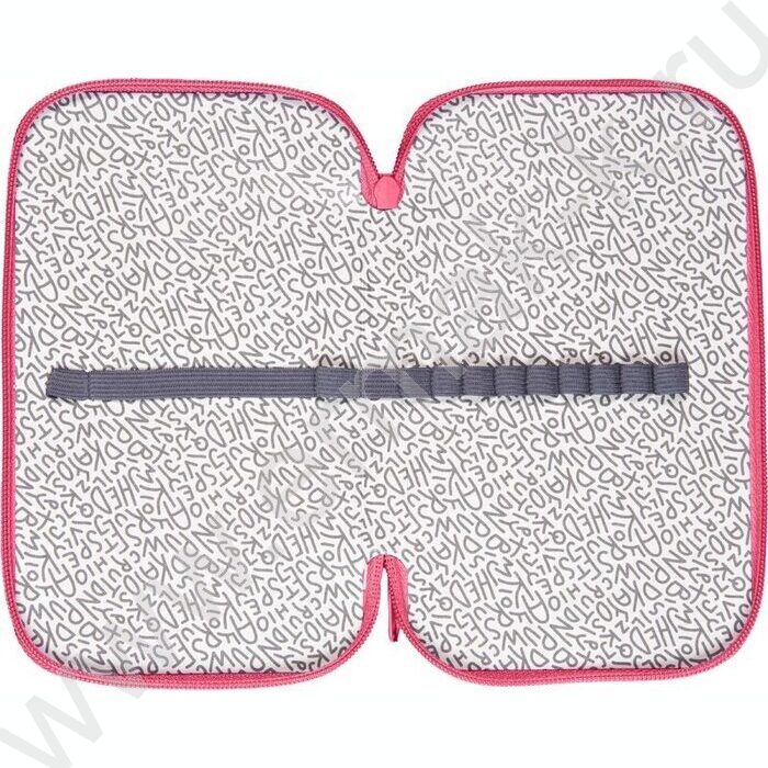 Пенал б/наполн. 2молнии  205x108мм "Lovely Little Friends", картон с конгрев. тиснением | Фото 2