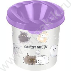 Стакан - непроливайка "Ghost Meow" /с дизайном NEW | Фото 1